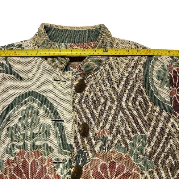 1990’s Vintage Painted Pony Tapestry Jacket - Picture 10 of 15